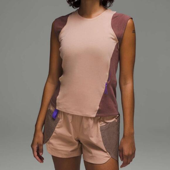 Lululemon Cap Sleeve Hiking Tank Top - Picture 1 of 6